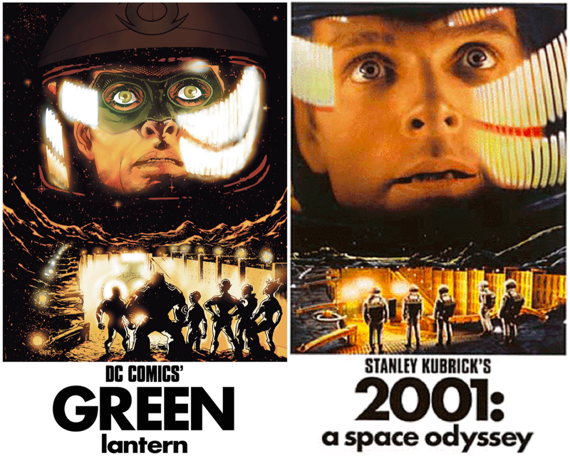 Illustration for article titled Your Favorite DC Superheroes, Drawn Into Famous Movie Posters